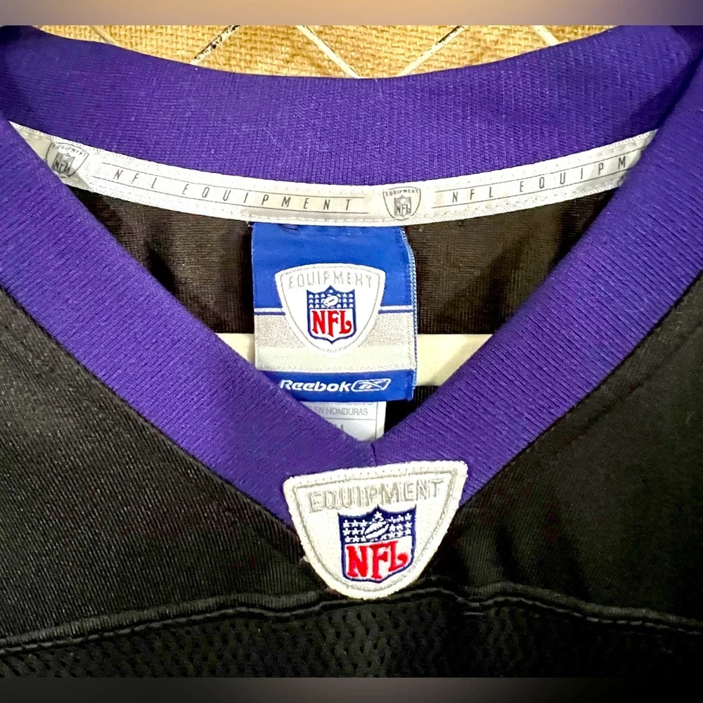 🏈Baltimore Ravens #86 Todd HEAP Reebok Equipment NFL Replica Jersey Size Medium - Picture 5 of 7